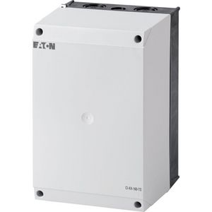 Kast kunststof Ci-K 240x160x160mm+montagerail uitbreekopenin