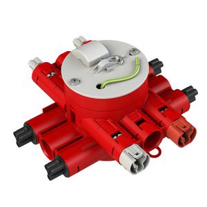 Stekerbare centraaldoos CW75-GD4-brandwerend