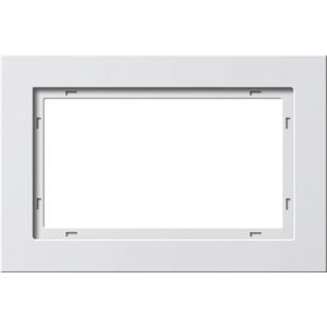 Afdekraam 1,5-voudig Gira E2 zuiver wit m