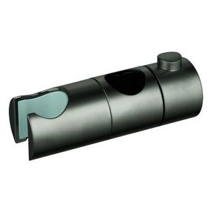 Glij-element hard graphite geborsteld (mat donker grijs) tbv glijstang 22mm
