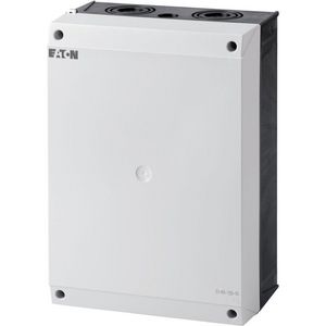 Kast kunststof Ci-K 280x200x125mm+montagerail uitbreekopenin