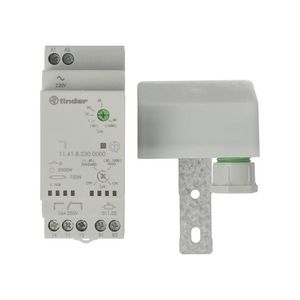 Schemeringsschakelaar/sensor 1M 16A 230V AC 11.41.8.230.0000