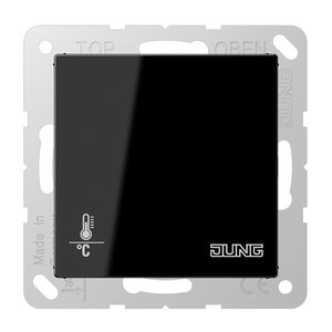 Objectregelaar + 4 bin A/AS SLV zwart KNX