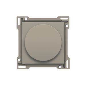 Afwerkingsset draaiknopdimmer/snelh.reg. incl. draaikn bronz