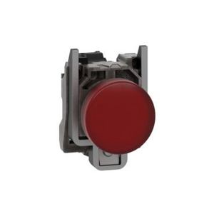 Signaallamp Rond LED Ø22mm 240V IP65 Rood