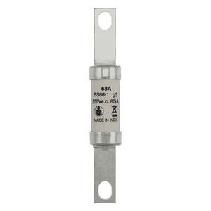 Zekering laagspanning 63A AC 500V 21x129mm gL/gG BS VVE=20