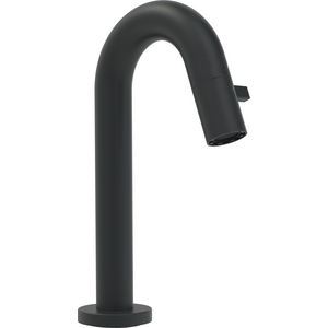 Nova Style fonteinkraan sprong 94mm mat zwart 1/2"aansl.