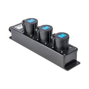 Snoercentrale 3-voudig CEE 16A 3p 230V 6h zwart VVE=2