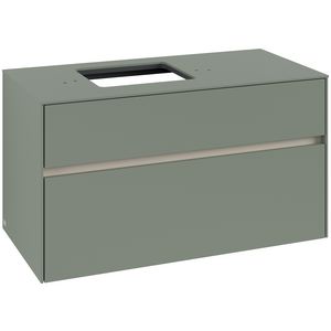 Wastafelonderkast Collaro 1000x548x500mm Soft Green C126B0AF