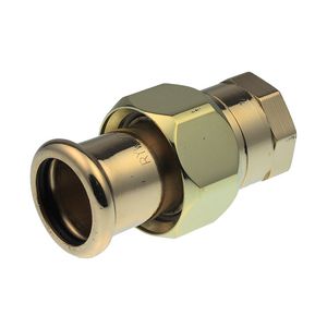 3-del. koppeling XPress CU 22x3/4" bn. vlakd. 6330G