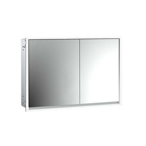 Spiegelkast Loft inbouw 1000mm 2 deur Brede deur Li