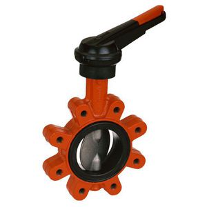 Vlinderklepafsluiter PN10/16 DN40 regelhandgreep