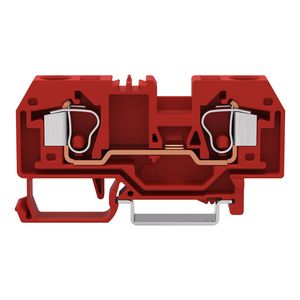 2-draads rijgklem 10mm² Markering midden rood 284-903 VVE=25