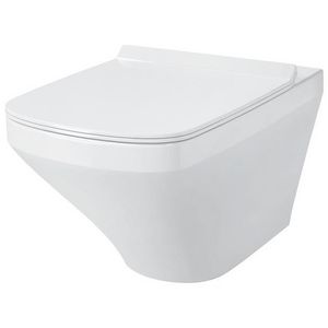 DURASTYLE #255209 wandcloset 540mm wit diepspoel gesloten durafix 3ltr./4,5ltr. (excl. zitting)