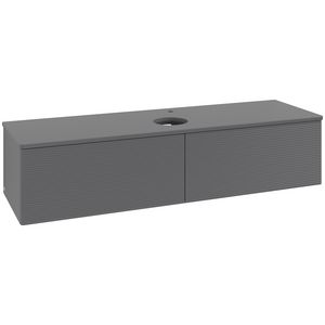 Wastafelonderkast Antao 1600x360x500mm Antr. Matt Lacquer K36150GK