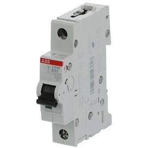 Installatieautomaat 10kA 1-polig B-karakteristiek 63A