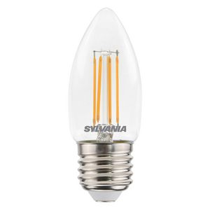 LED-lamp Toledo retro candle CL 470lm 827 E27 VVE=6