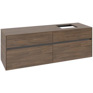 Wastafelonderkast Collaro 1600x548x500mm Ariz.Oak C13600VH