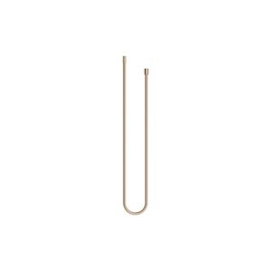 Metalen doucheslang 1/2"x3/8"x1750mm Champagne gebors.