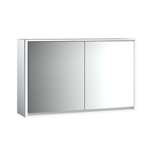 Spiegelkast Loft opbouw 1300mm 2 deur