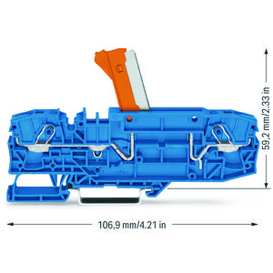 2-draads scheidings-+meetklem draaib.test 8674 VVE=12