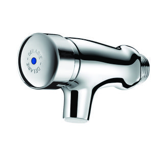 Muurkraan voor wastafel M3/8" zelfsluiting 7 sec 744000