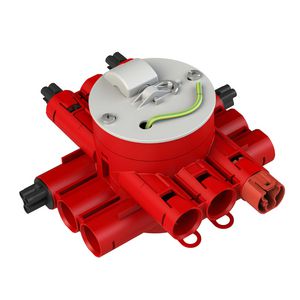 Stekerbare centraaldoos CW75-R4-brandwerend