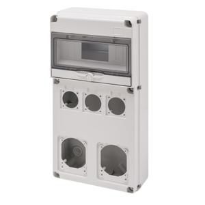 Q-DIN 10 MODULE-3 CONTACTDOZEN MET FLENS 50 X 50mm + 2 FLE