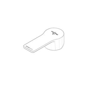 Greep v. wastafel wand Hendel 106x45x31mm chr