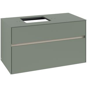 Wastafelonderkast Collaro 1000x548x500mm Soft Green C12600AF