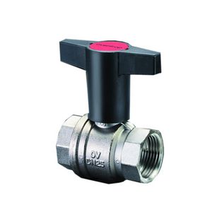 Optibal kogelkraan messing bi. knevelgreep DN10 1077103