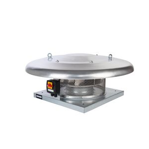 Dakventilator Eco centrifugaal horizontale uitblaas 230V CRHB-400 N incl. werkschakelaaar