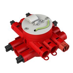 Stekerbare centraaldoos CW75-R5-brandwerend