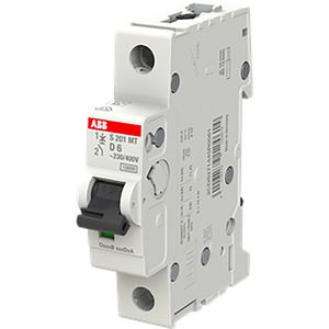 Installatieautomaat S201MT-D6 MCB 1-polig D6 10kA