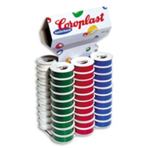 Showstandaard Coroplast met 120 rollen typel 302 15mmx4.5m. assorti