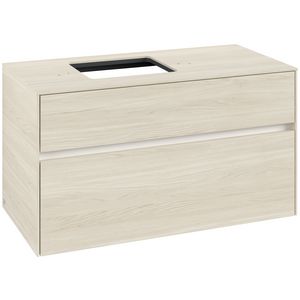 Wastafelonderkast Collaro 1000x548x500mm White Oak C12600AA