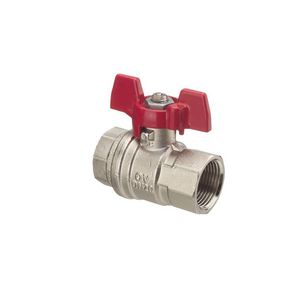 EZB kogelkraan vlindergreep DN15 1/2 bi.dr. PN30 Ms 1079404