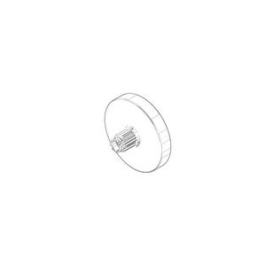 Rozet 50x50x9,5mm chr 04277400200-00