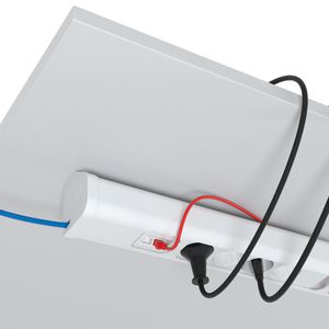 Leidingkanaal GGK Cable-Hunter 60x70 set 1,4m wit RAL9010