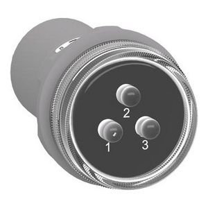 Voltage-indicatie signaallamp 3 leds (rood geel groen) 400