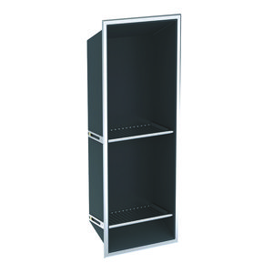 Inbouwnis voor douche 300x800x144mm met 2 schappen ONE excl. inbouw element