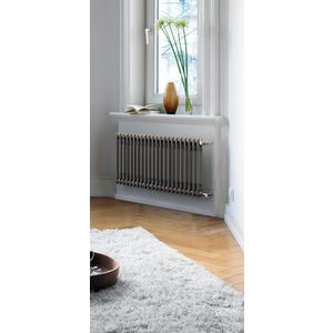 2-Kolomradiator Charleston Hor. 2040-38 RAL9016 AS:S001