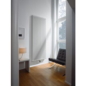 2-Kolomradiator Charleston 1500x368mm RAL9016 832W Vert.