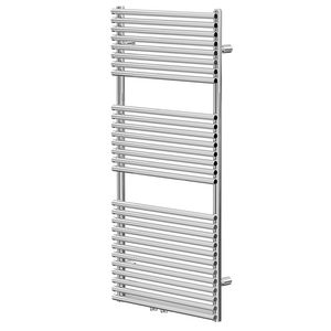 Badkamerradiator ELEN COMPACT (middenaansl. 50mm) 1100x500mm RVS Polished