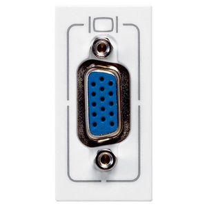 Connector HD15 met HD15 achterzijde 1 module Mosaic