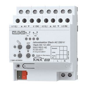 Jalouzieactor 2-voudig KNX