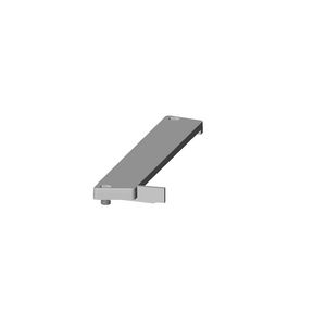 Adapter Dwarsregel waterval inbouwset eindmontage 32X140mm