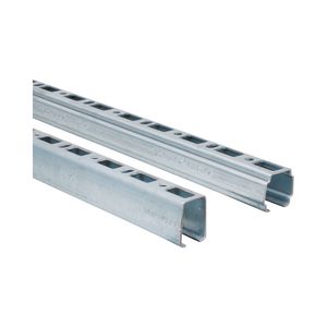 Lengte a 2m. montagerail Rapidrail verzinkt WM35 38x40mm VVE=10
