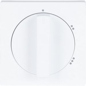 Centraalplaat voor 3 standen schak 2710/1U f-matwit (2542 DR/02-884)