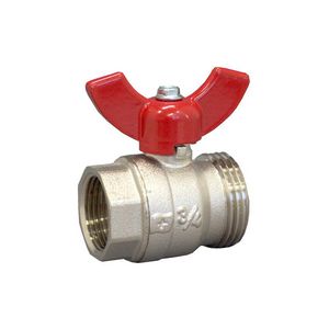 Kogelkraan vlakdichtend DN25 G1 bn. x G1 bt.